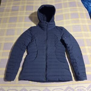 Lululemon Pack It Down Jacket Womens Size 6 Puffer Hooded LW4BOVS EUC Zip